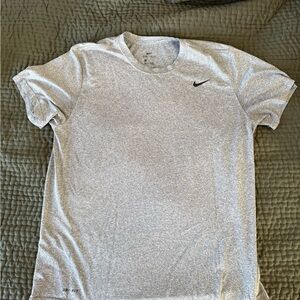 Nike Men's Heather Gray Short Sleeve Tee